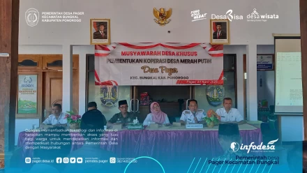 MUSDESUS PEMBENTUKAN KOPERASI MERAH PUTIH