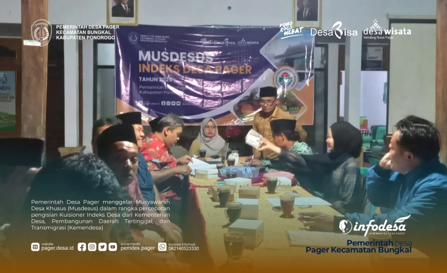 MUSDESUS INDEKS DESA PAGER TAHUN 2025
