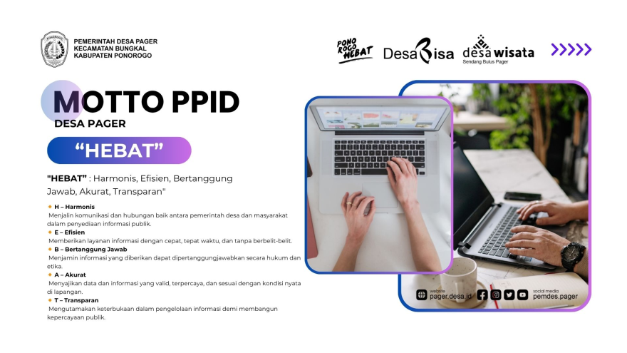 MOTTO PPID DESA PAGER